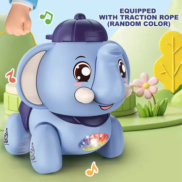 MUSICAL ELEPHANT CRAWLING TOY